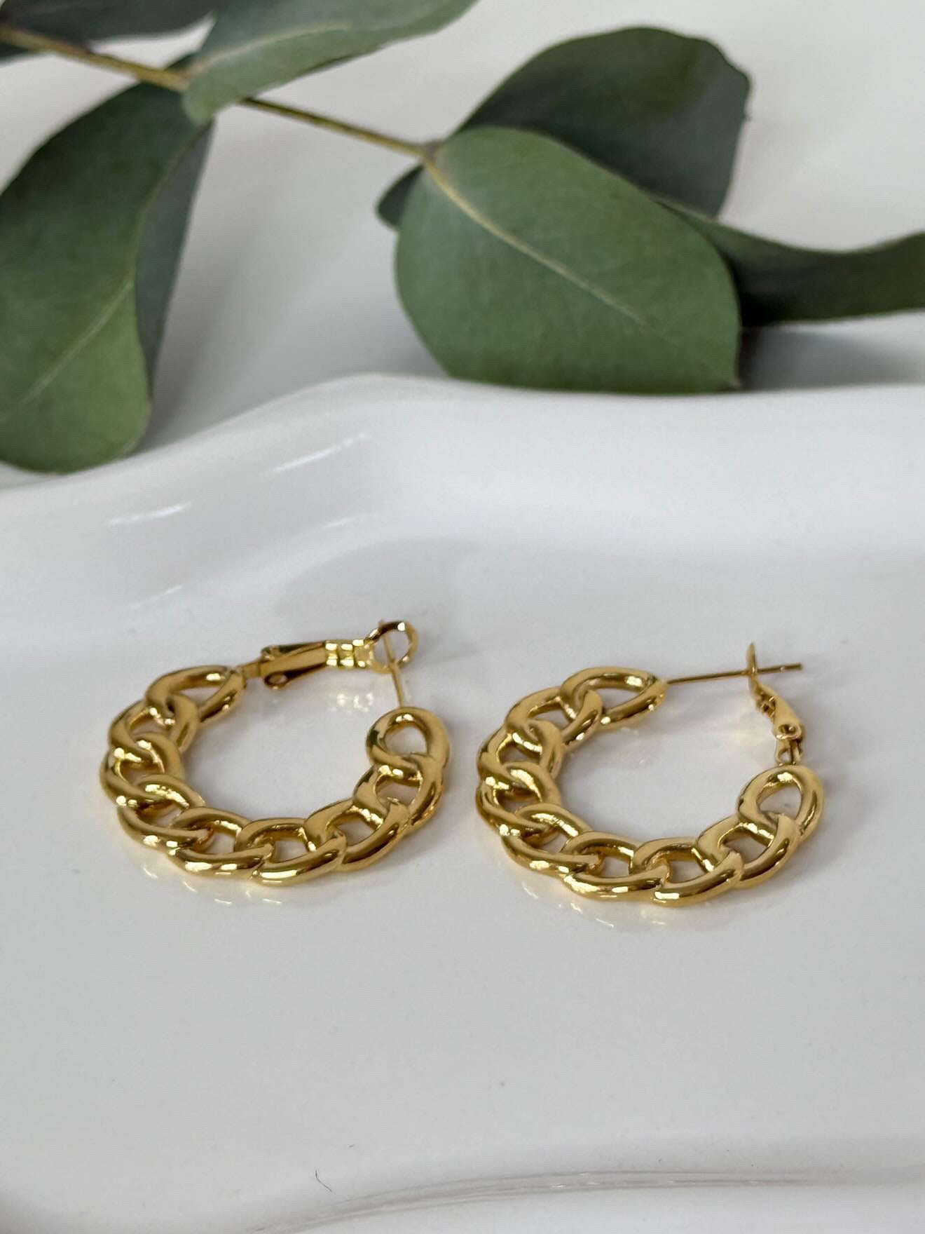 Anneau entrecroisés or