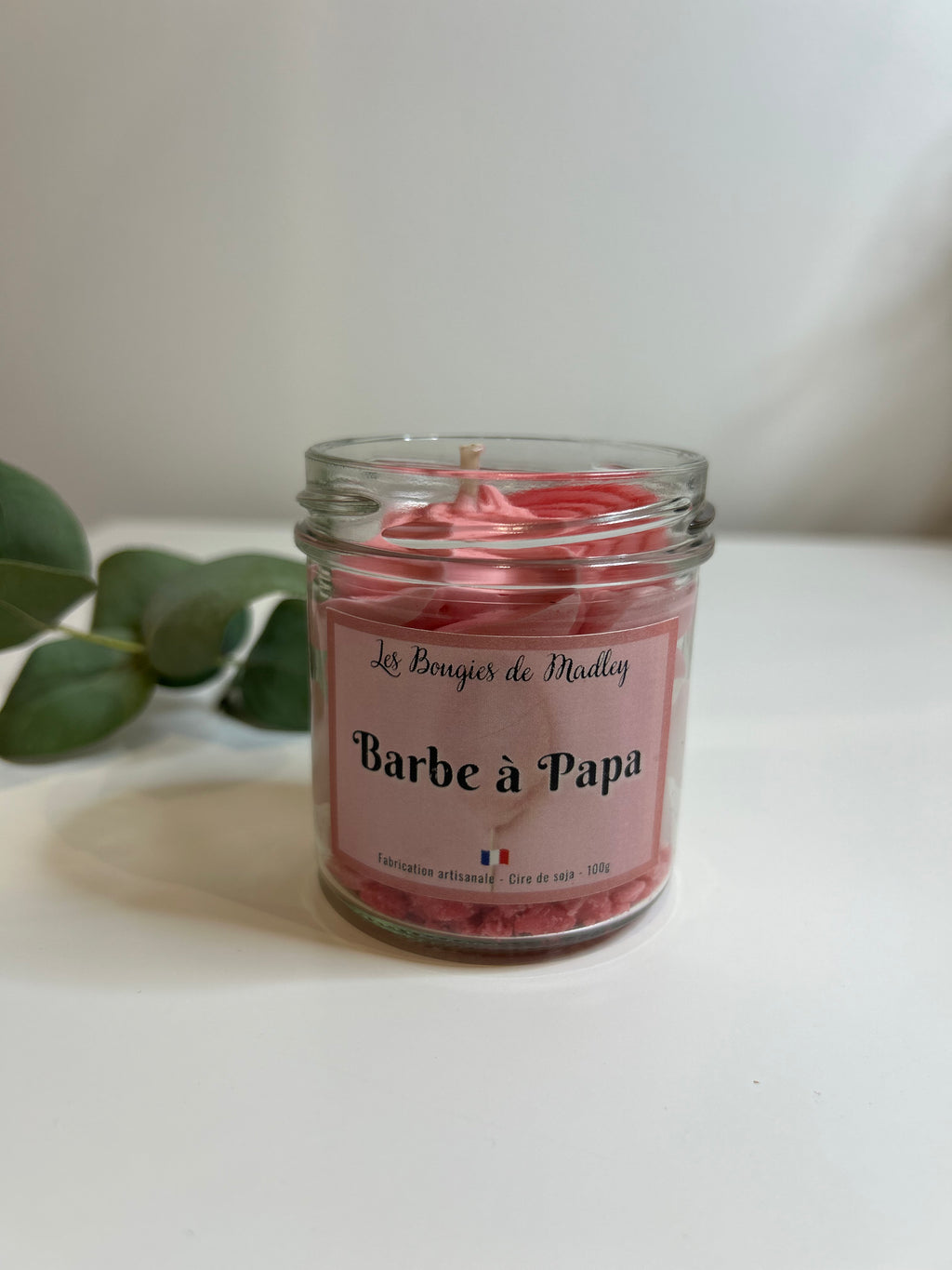 Bougie barbe à papa